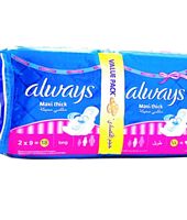 Always Pads Maxi Thick Super Plus - Pack of 18