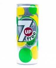 7Up Free Can 250ml